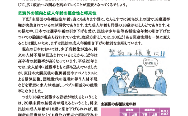 「18歳選挙権」が今夏からスタート